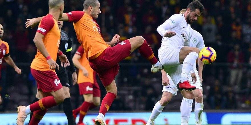 Galatasaray-Atiker Konyaspor: 1-1