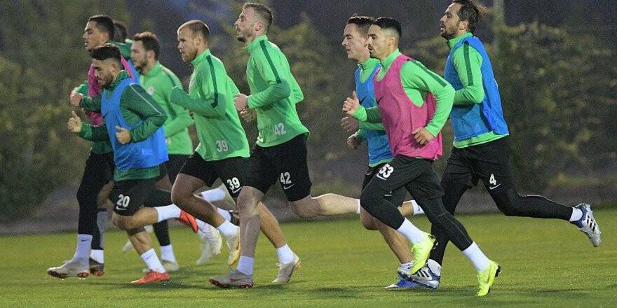 Konyaspor, Alanyaspor maçı hazırlıklarına başladı