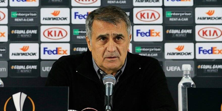 Beşiktaş Teknik Direktörü Güneş'ten Futbolcularına Tebrik