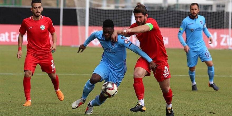 Trabzonspor Kupada Berabere Kaldı
