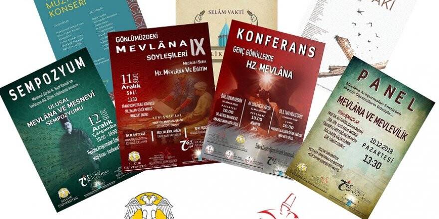 Selçuk Üniversitesi 745. Vuslat etkinliklerine hazır