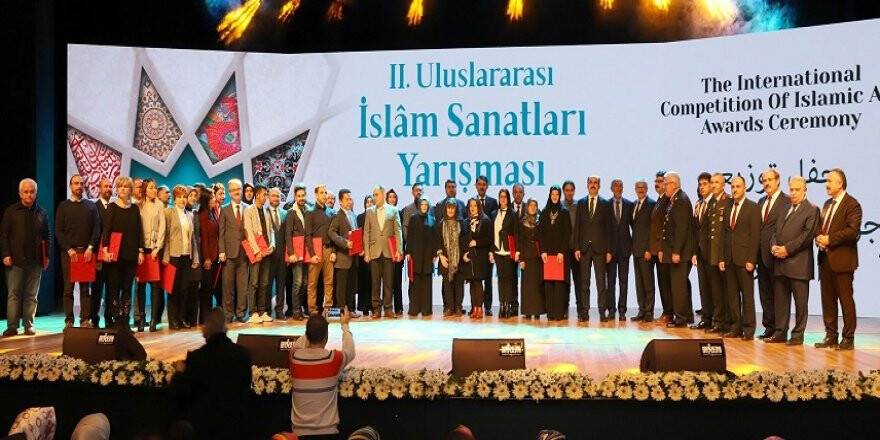 2. Uluslararası İslam Sanatları Yarışması'nın ödülleri verildi