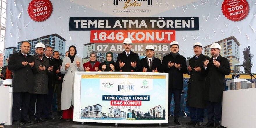 Bakan Murat Kurum'dan Konya'ya 2 müjde