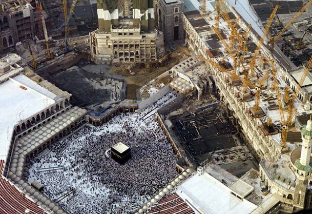 Mescid-i Haram'da genişletme çalışmalarır