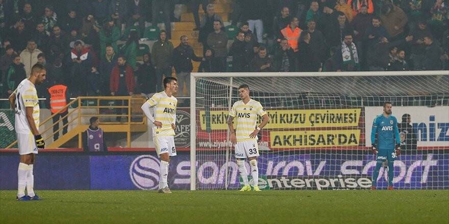 Fenerbahçe Hayal Kırıklığı Yaşattı