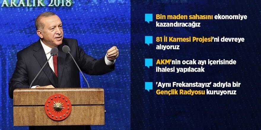 Erdoğan İkinci 100 Günlük Hedefleri Açıkladı