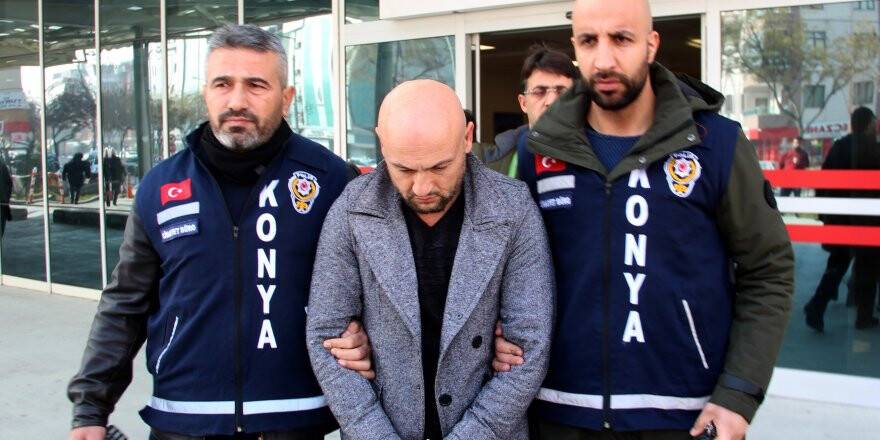 Konya'da 2 kişiyi öldüren zanlı tutuklandı