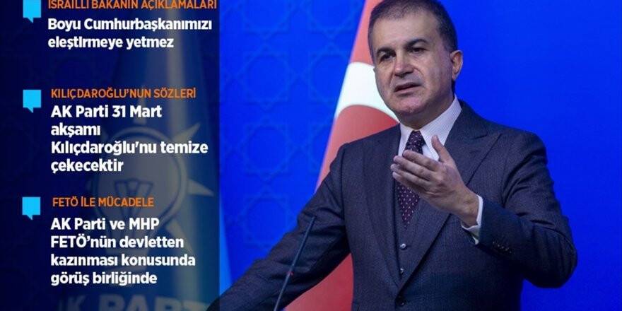 Ak Parti Sözcüsü Çelik: Türk Heyet Cumartesi Rusya'da Olacak