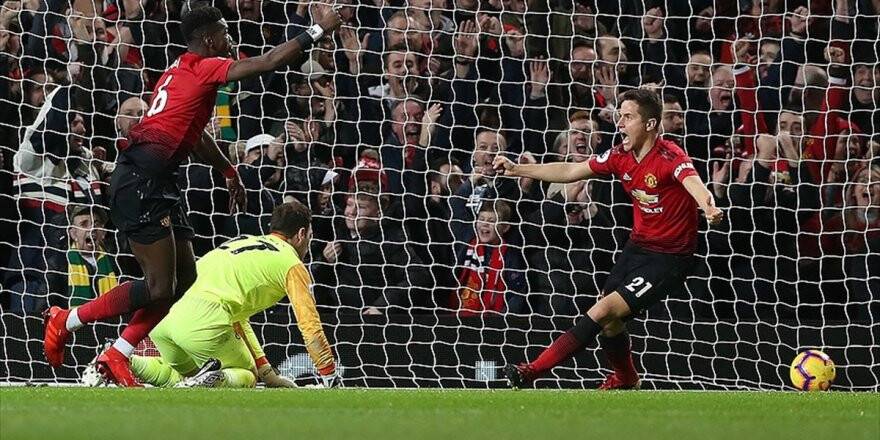 Manchester United'dan 4 Gollü Galibiyet