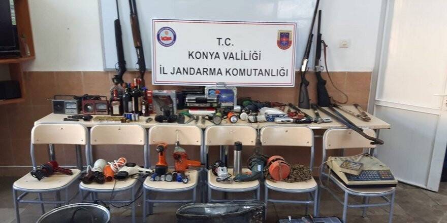 Jandarmadan hırsızlık operasyonu: 4 gözaltı
