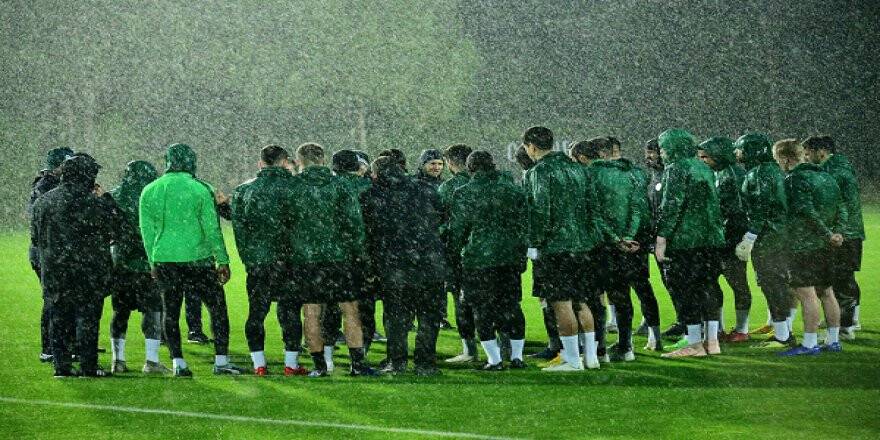 Konyaspor, Antalya'daki İlk Çalışmasını Yaptı