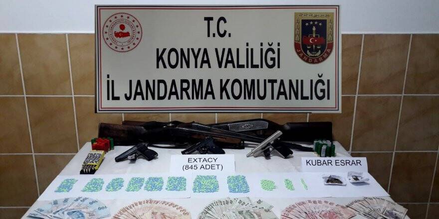 Konya'da Uyuşturucu Operasyonu