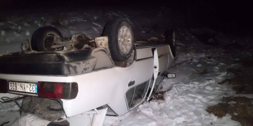 Konya'da Trafik Kazası: 1 Yaralı
