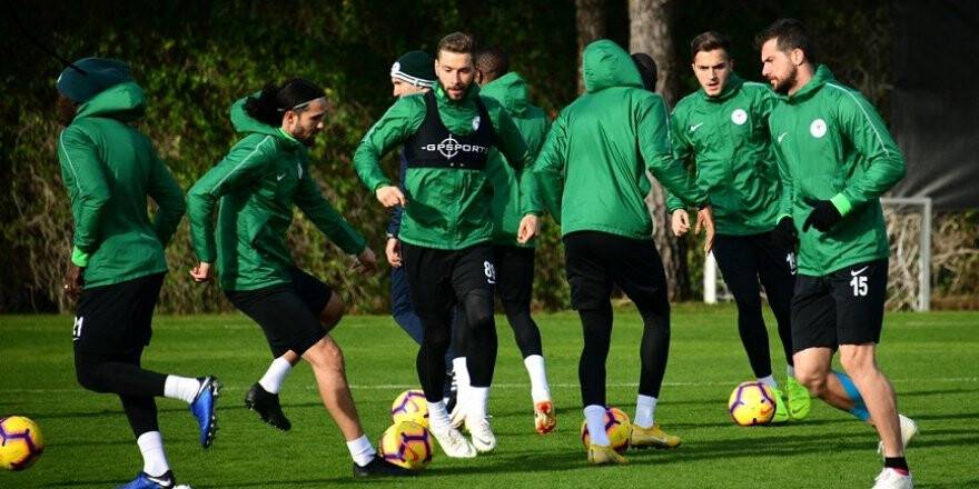 Konyaspor taktik çalıştı