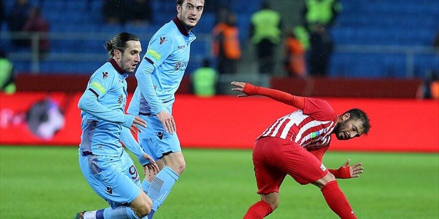 Trabzonspor Avantajı Evinde Kaptı