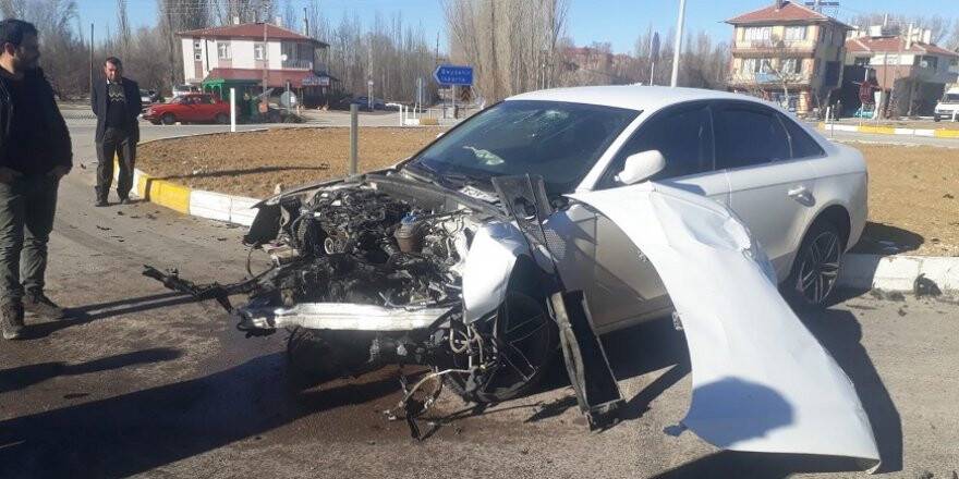 Beyşehir’de trafik kazası: 2 yaralı