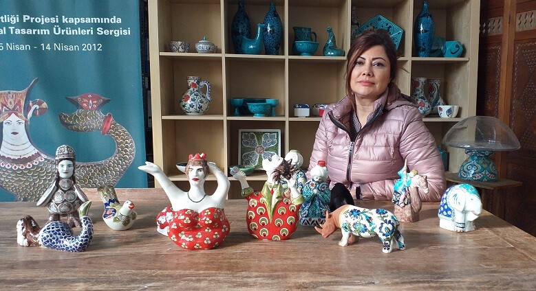 İznik çinisinden satranç takımı yaptı, 5 bin liraya sattı