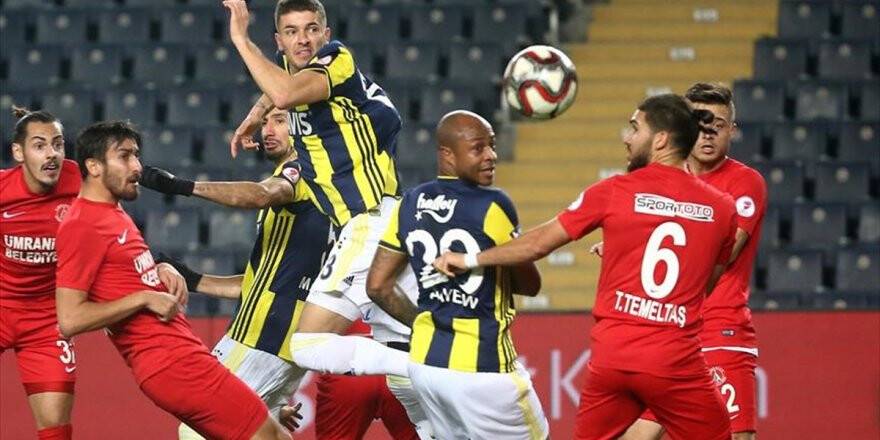 Fenerbahçe Ziraat Türkiye Kupasından Elendi