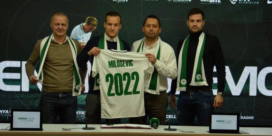 Milosevic 3 Yıl Daha Konyaspor'da