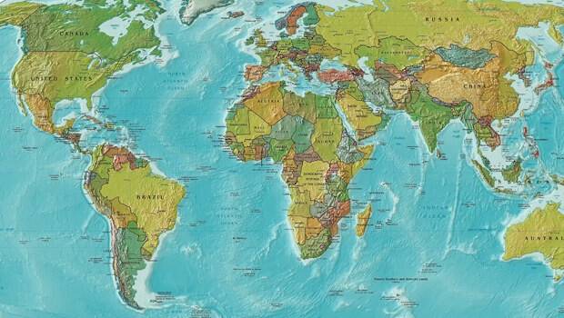 Dünyanın haritası değişiyor