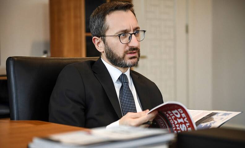 Cumhurbaşkanlığı İletişim Başkanı Altun: "Türkiye hiçbir alanda alternatifsiz değildir”