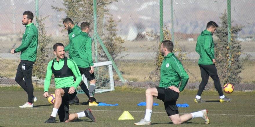 Ali Çamdalı antrenmanda