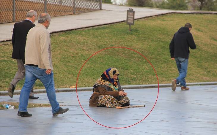 102 yaşındaki dilenci 80 yıldır dileniyor