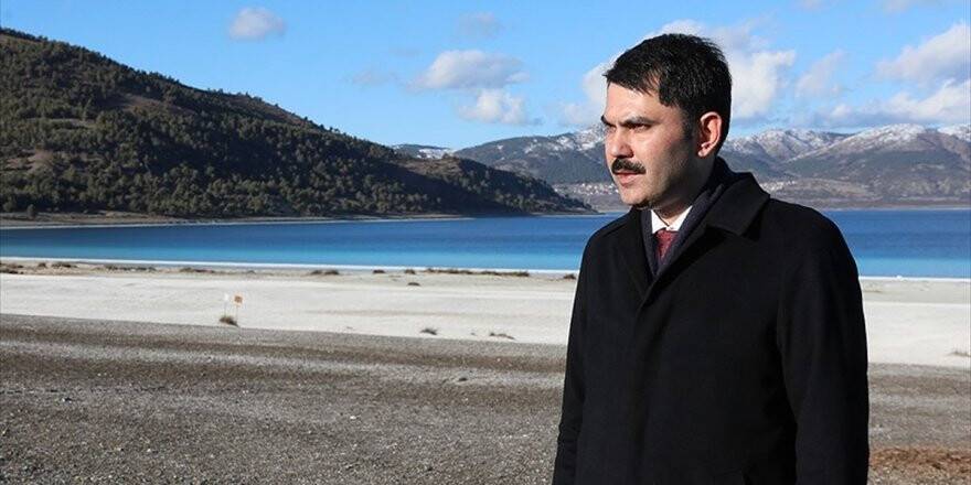 Bakan Kurum: Salda Gölü'nün İmara Açılacağı İddiası Doğru Değil