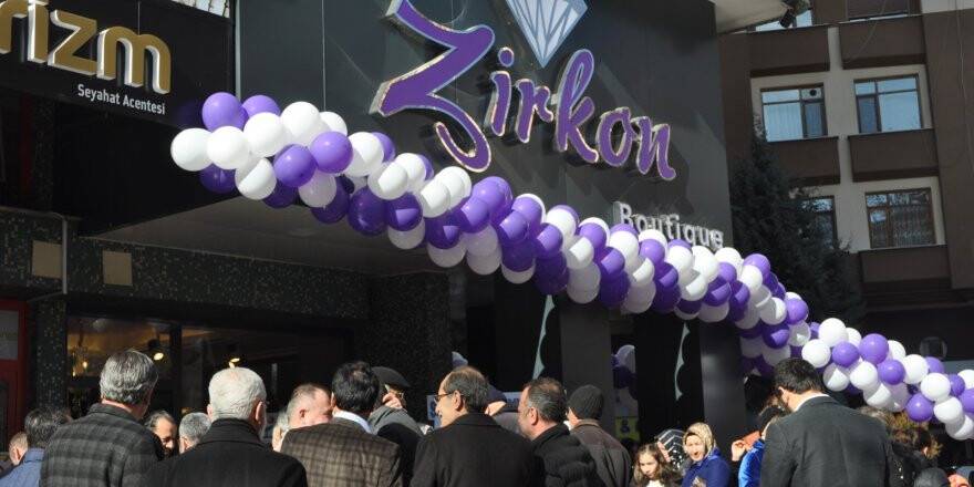 Zirkon Butik hizmete açıldı