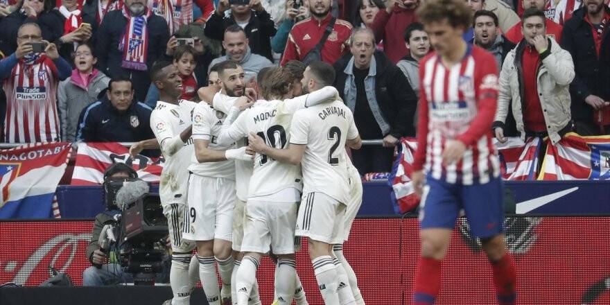 Madrid Derbisi Real'in