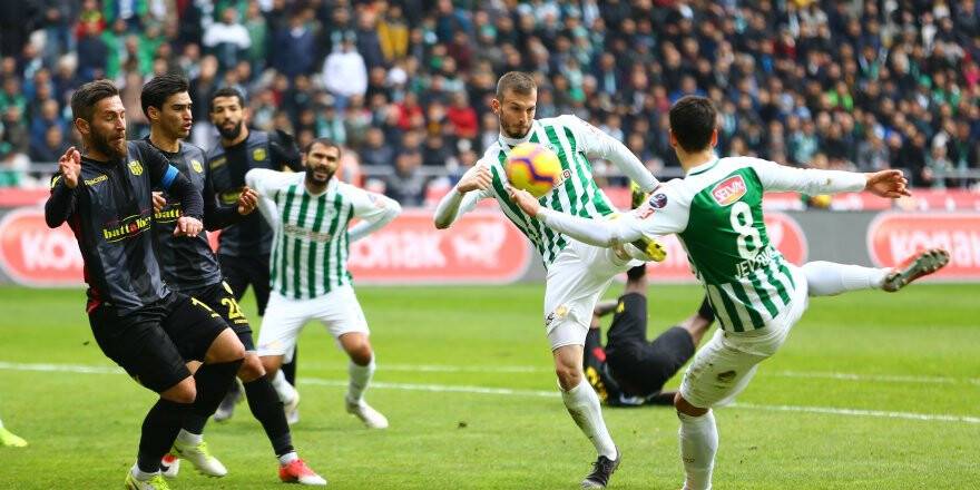Atiker Konyaspor-Y. Malatyaspor: 1-1