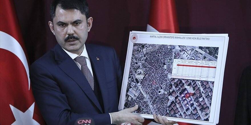 Çevre Ve Şehircilik Bakanı Kurum: Kartal'da Riskli 8 Bina Yıkılacak