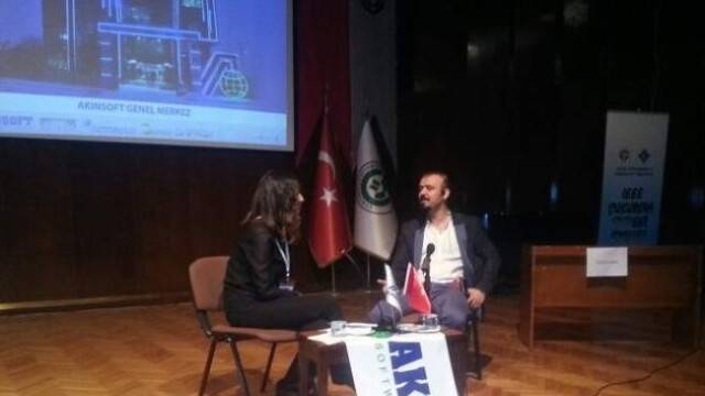 Özgür Akın, Çukurova Üniversitesi'nde Söyleşiye Katıldı