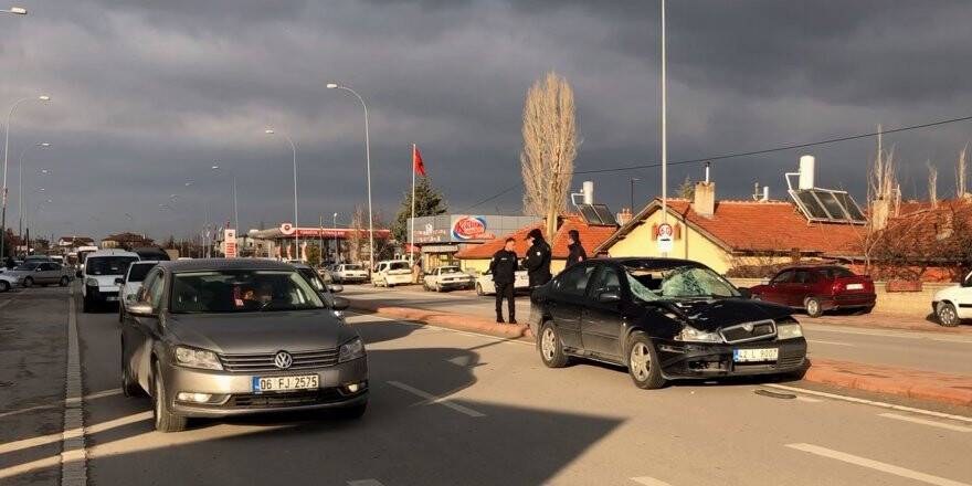 Konya'da Otomobilin Çarptığı Yaya Öldü