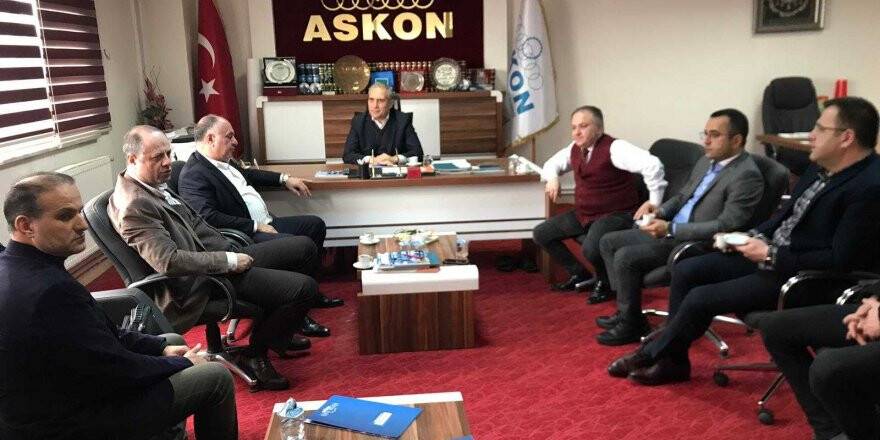 Taib'ten Askon Konya Şubesine Ziyaret