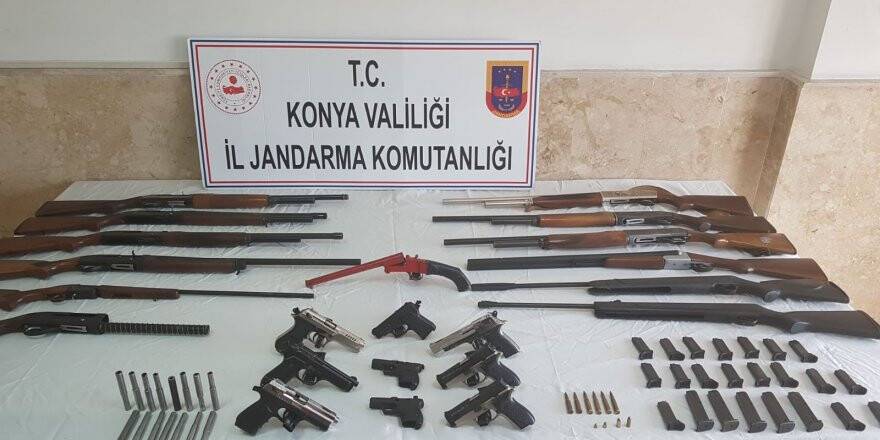 Jandarma'dan kaçak silah operasyonu
