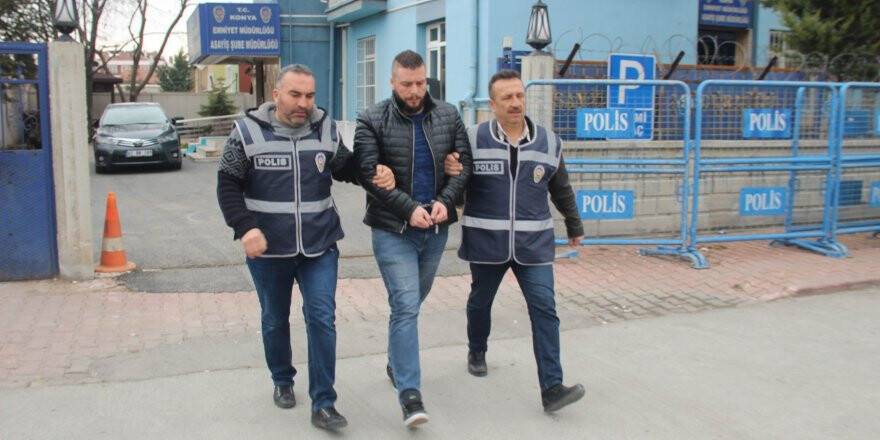 Interpol’ün aradığı katil zanlısı Konya’da yakalandı 