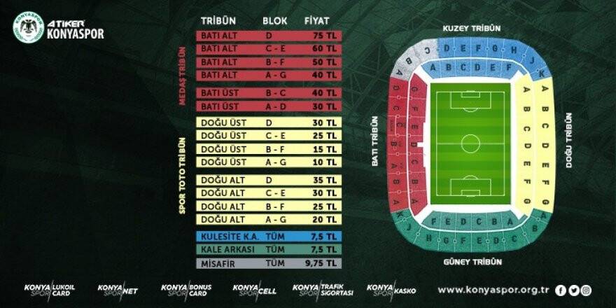 Konyaspor bilette indirime gitti