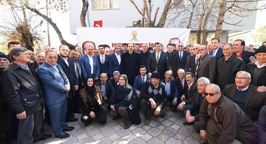 Başkan Altay ve İl Başkanı Angı, Hüyük ve Derebucak’ta