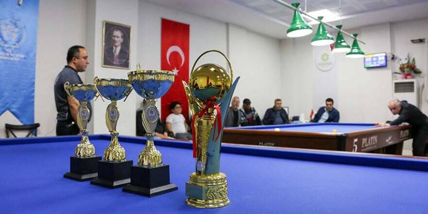 Bilardo ustaları, Mehmet Ali Özbuğday Turnuvası’nda buluştu