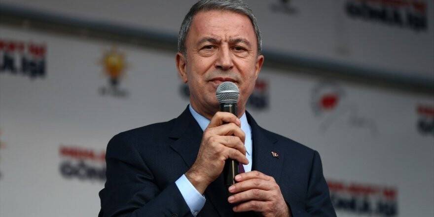 Milli Savunma Bakanı Akar: Bizim Mücadelemiz Teröristlerledir, Terörledir