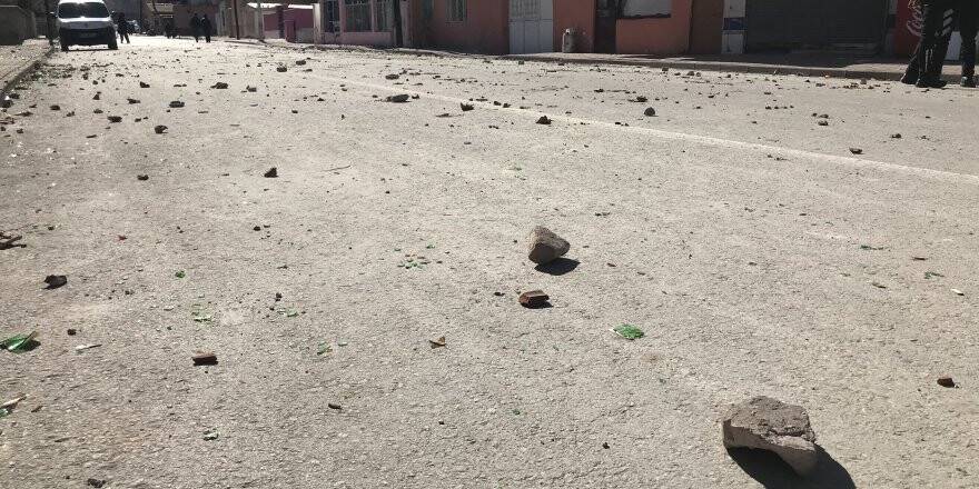 Konya'da Taşlı Kavga
