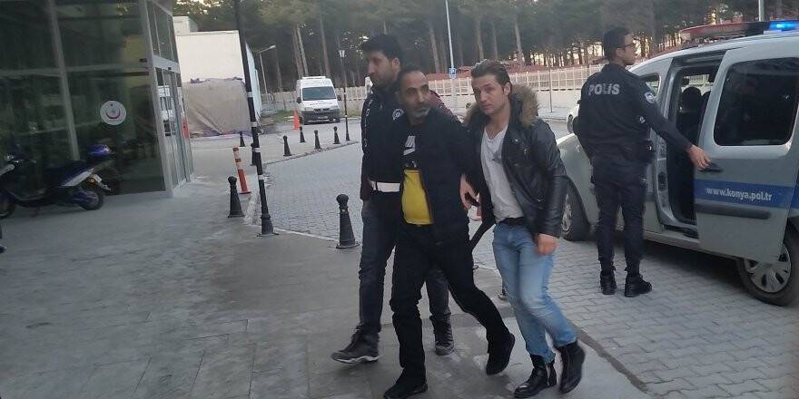 İnşaattan hırsızlık şüphelileri tutuklandı