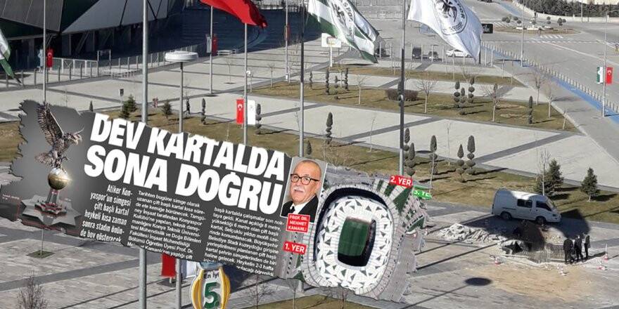 Çift başlı kartal yerine yerleşiyor