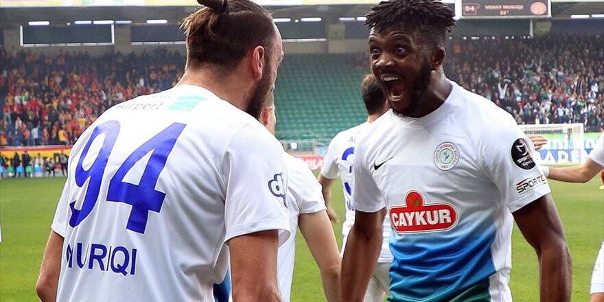 Çaykur Rizespor 3 Puanı 3 Golle Aldı