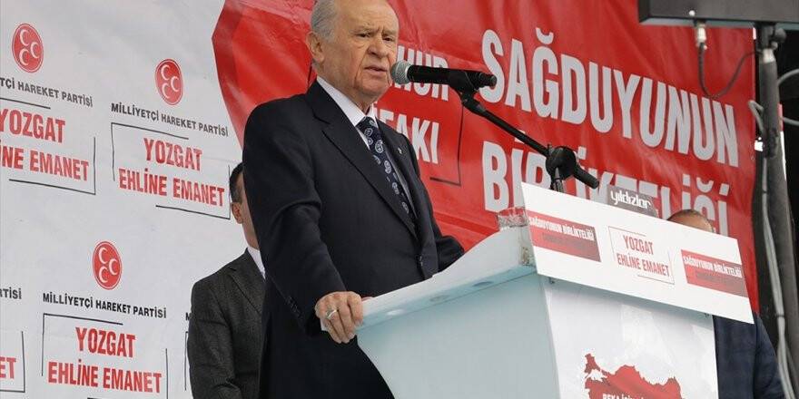 Mhp Genel Başkanı Bahçeli: Ya Beka Diyeceğiz Ya Da Belaya Razı Olacağız