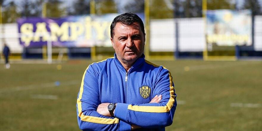 Mke Ankaragücü Teknik Direktörü Kaplan: Mke Ankaragücü Küme Düşecek' Diye Bir Korkumuz Yok