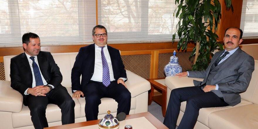 Azerbaycan Büyükelçisi’nden Başkan Altay’a ziyaret