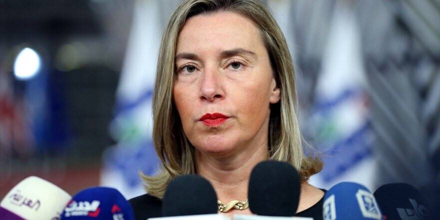 Ab Yüksek Temsilcisi Mogherini: Türkiye'deki Suriyeliler İçin 1,5 Milyar Avroyu Aktaracağız