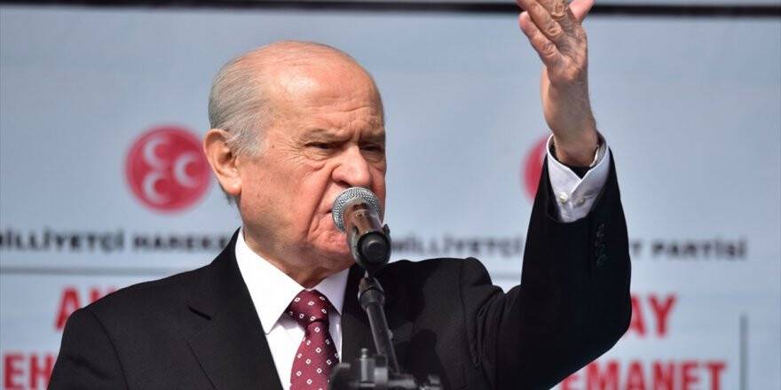 Mhp Genel Başkanı Bahçeli: Kılıçdaroğlu Tank-palet Fabrikası Üzerinden Yalan İnşa Etmesin